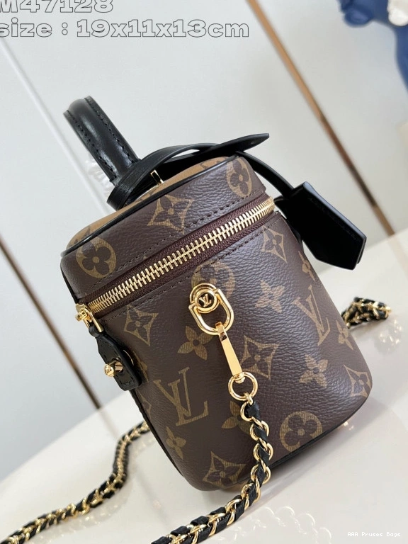 AAA Pruses Bags VANITY LOUIS PM VUITTON 0802